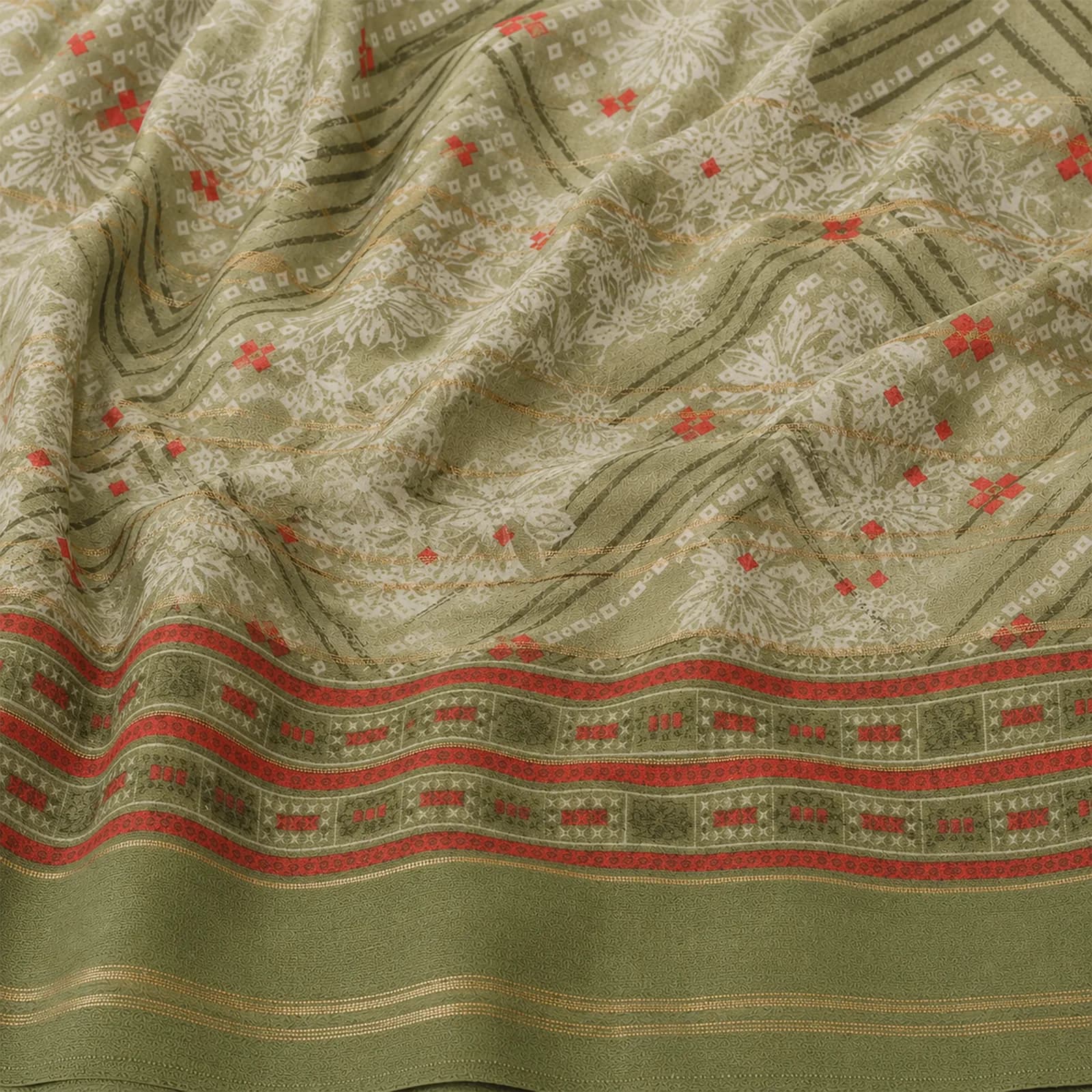 Leela in Sage Gray Green - Angle 4